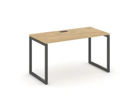 Стол письменный на О-образном каркасе 40 мм 1380x600x750 Стайл Проджект / Style Project images