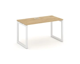 Стол письменный на О-образном каркасе 50 мм 1380x600x750 Стайл Проджект / Style Project images