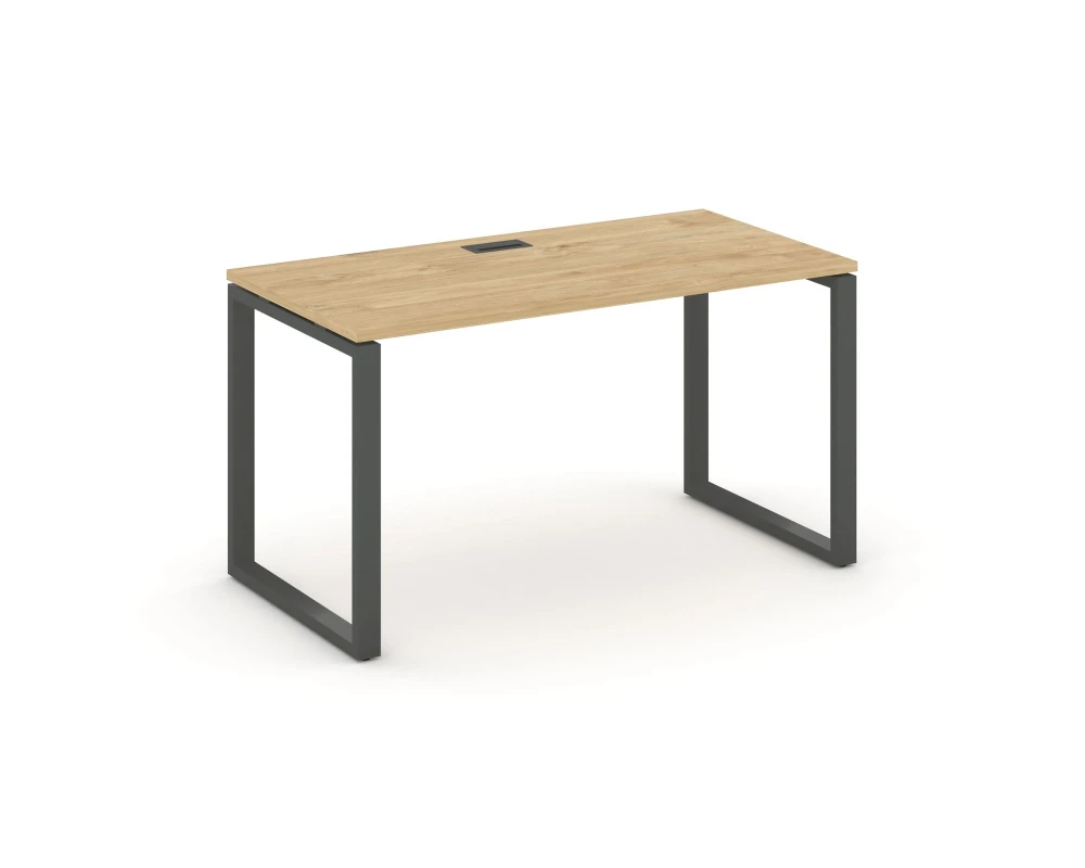 Стол письменный на О-образном каркасе 60 мм 1380x600x750 Стайл Проджект / Style Project
