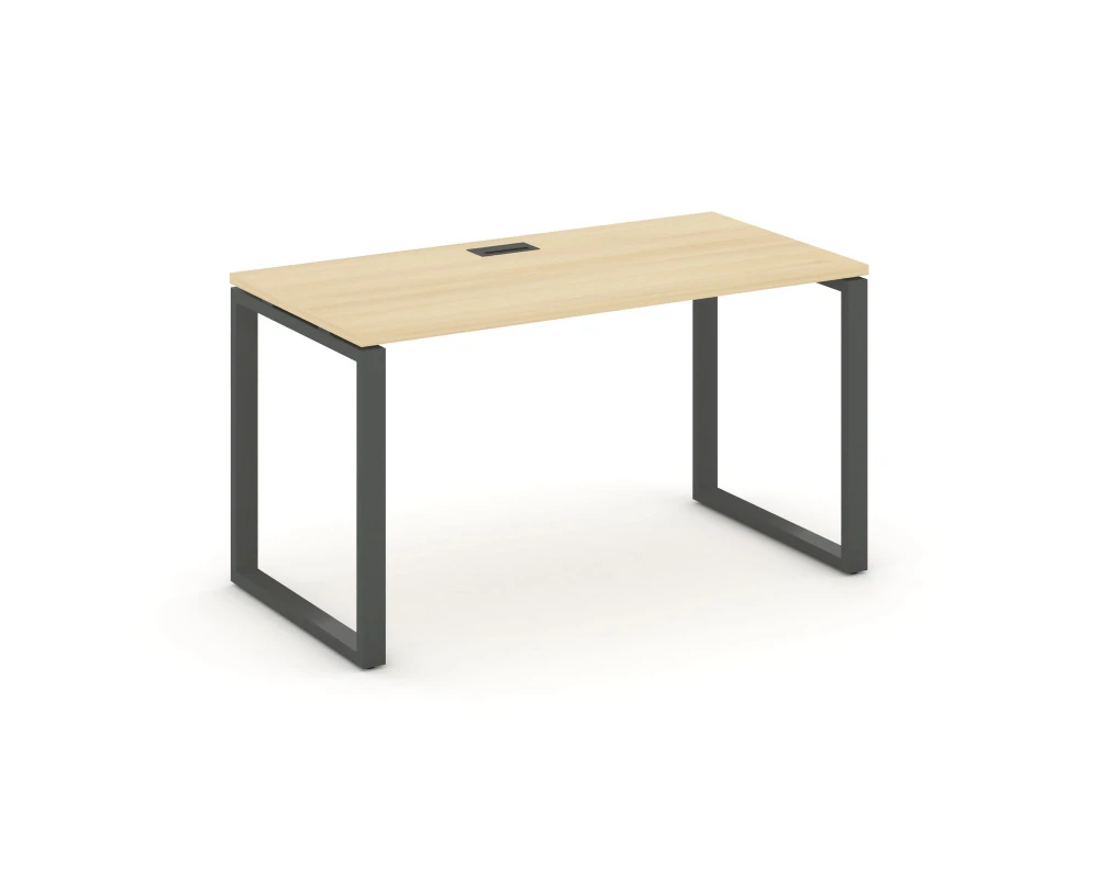 Стол письменный на О-образном каркасе 60 мм 1580x600x750 Стайл Проджект / Style Project