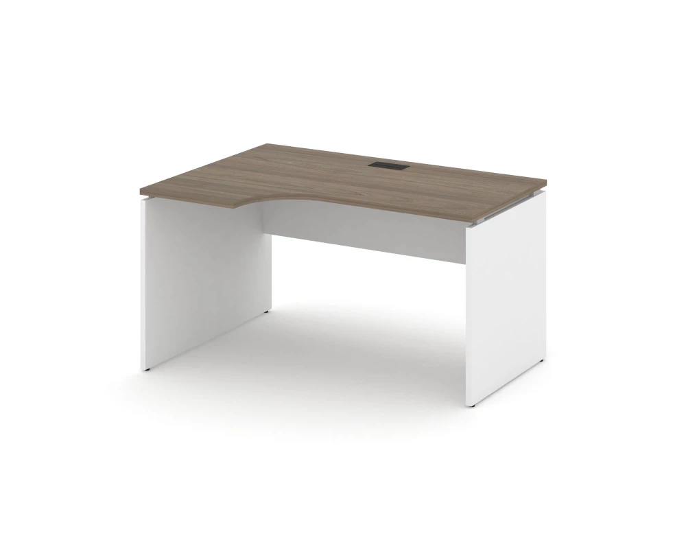 Стол рабочий эргоном. левый 1380x600/980x750 Style Project