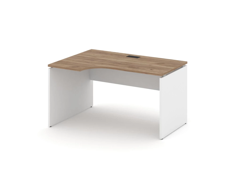 Стол рабочий эргоном. левый 1380x600/980x750 Style Project