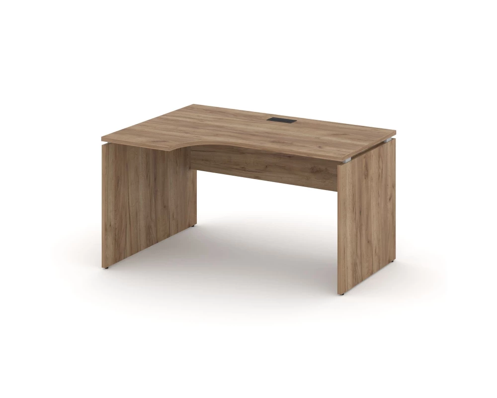 Стол рабочий эргоном. левый 1380x600/980x750 Style Project