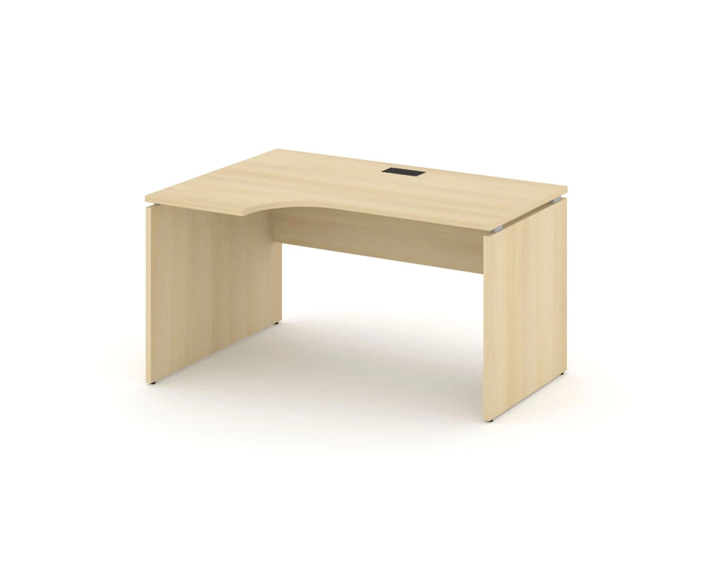 Стол рабочий эргоном. левый 1380x600/980x750 Style Project