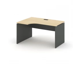 Стол рабочий эргоном. левый 1380x600/980x750 Style Project images