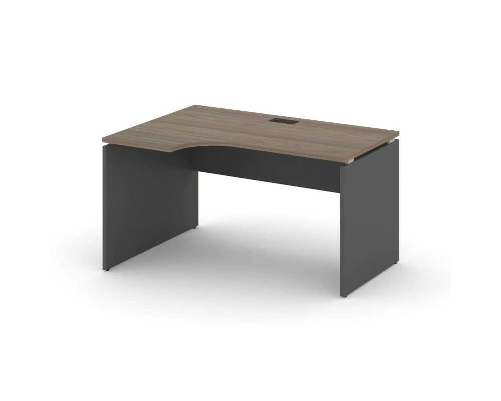 Стол рабочий эргоном. левый 1380x600/980x750 Style Project