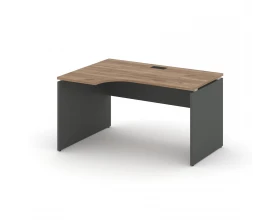 Стол рабочий эргоном. левый 1380x600/980x750 Style Project images