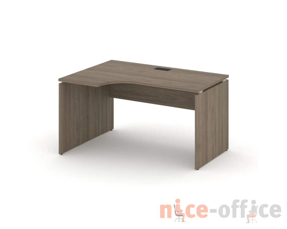 Стол рабочий эргоном. левый 1380x700/980x750 Стайл Проджект / Style Project