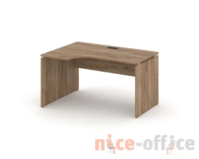 Стол рабочий эргоном. левый 1380x700/980x750 Стайл Проджект / Style Project images
