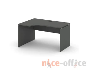 Стол рабочий эргоном. левый 1380x800/980x750 Стайл Проджект / Style Project images