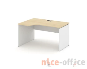 Стол рабочий эргоном. левый 1380x800/980x750 Стайл Проджект / Style Project images