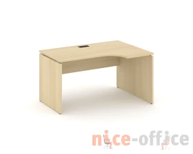 Стол рабочий эргоном. правый 1380x700/980x750 Стайл Проджект / Style Project images