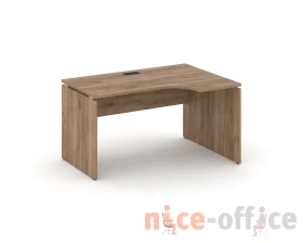 Стол рабочий эргоном. правый 1580x600/980x750 Стайл Проджект / Style Project images