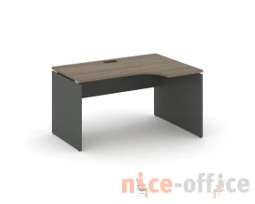 Стол рабочий эргоном. правый 1580x600/980x750 Стайл Проджект / Style Project images