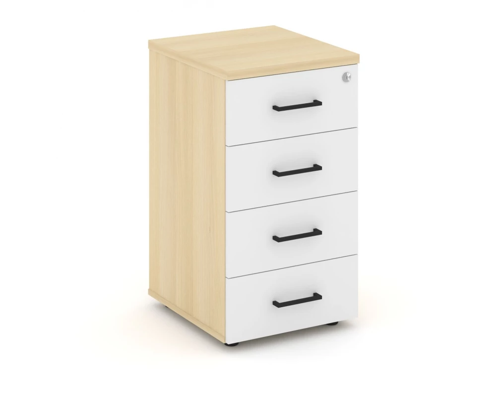 Тумба опорная/приставная с ящиками 416x460x750 Style Project