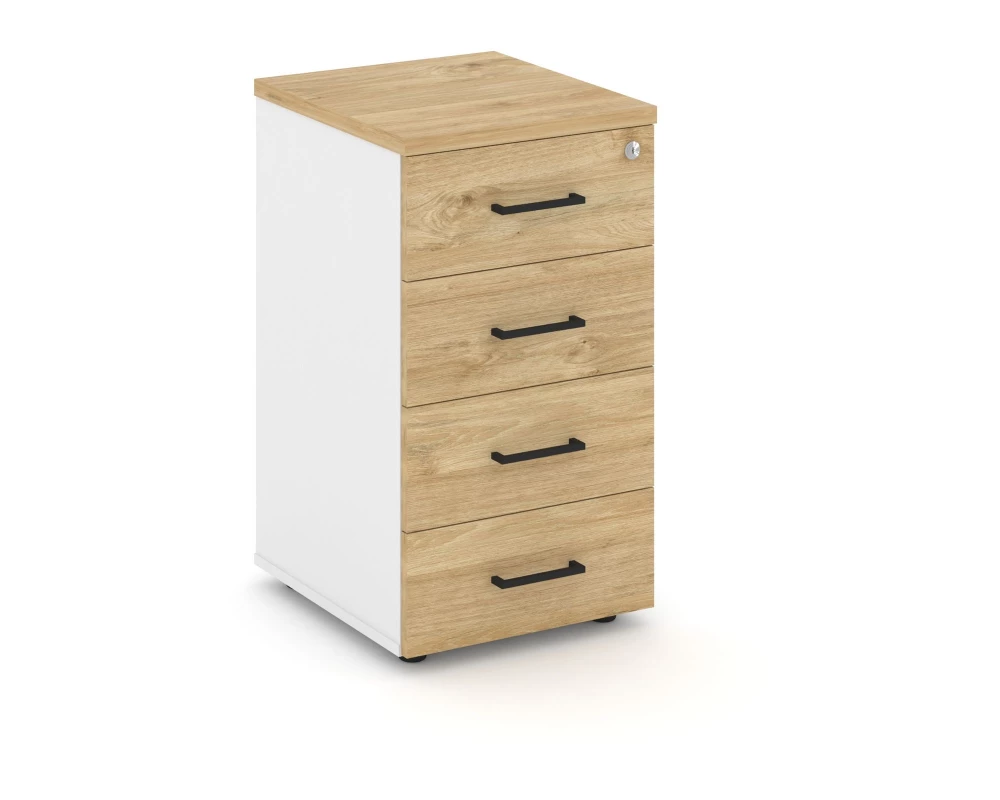 Тумба опорная/приставная с ящиками 416x460x750 Style Project