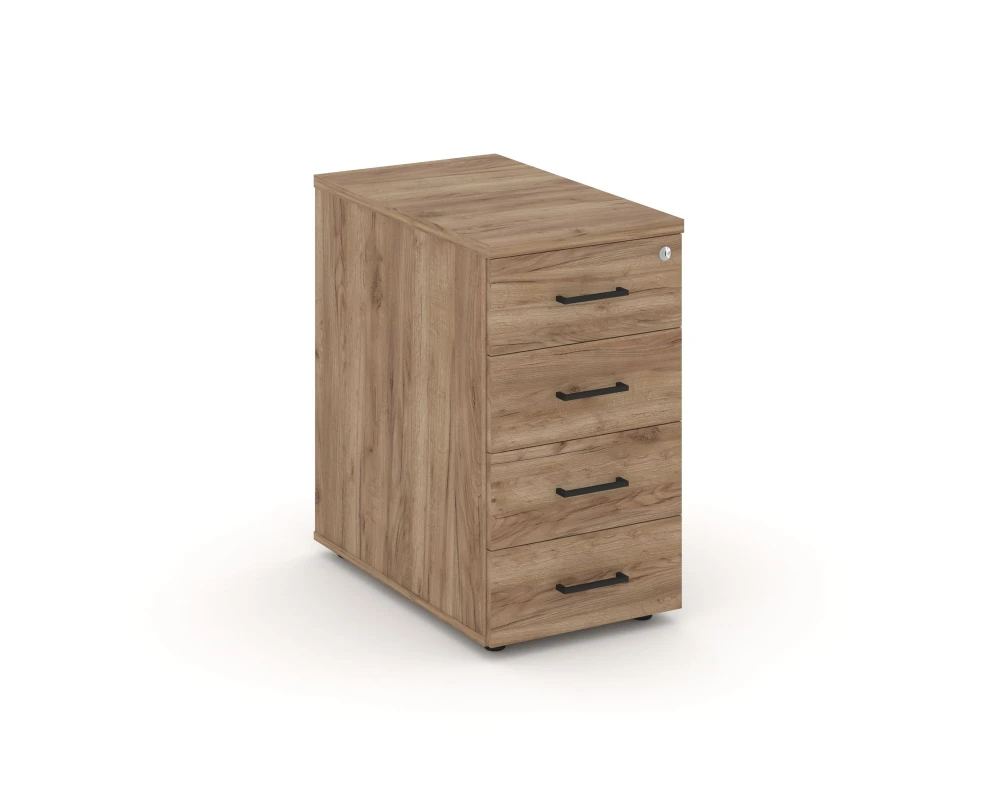 Тумба опорная/приставная с ящиками 416x700x750 Стайл Проджект / Style Project