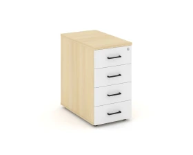 Тумба опорная/приставная с ящиками 416x700x750 Стайл Проджект / Style Project images