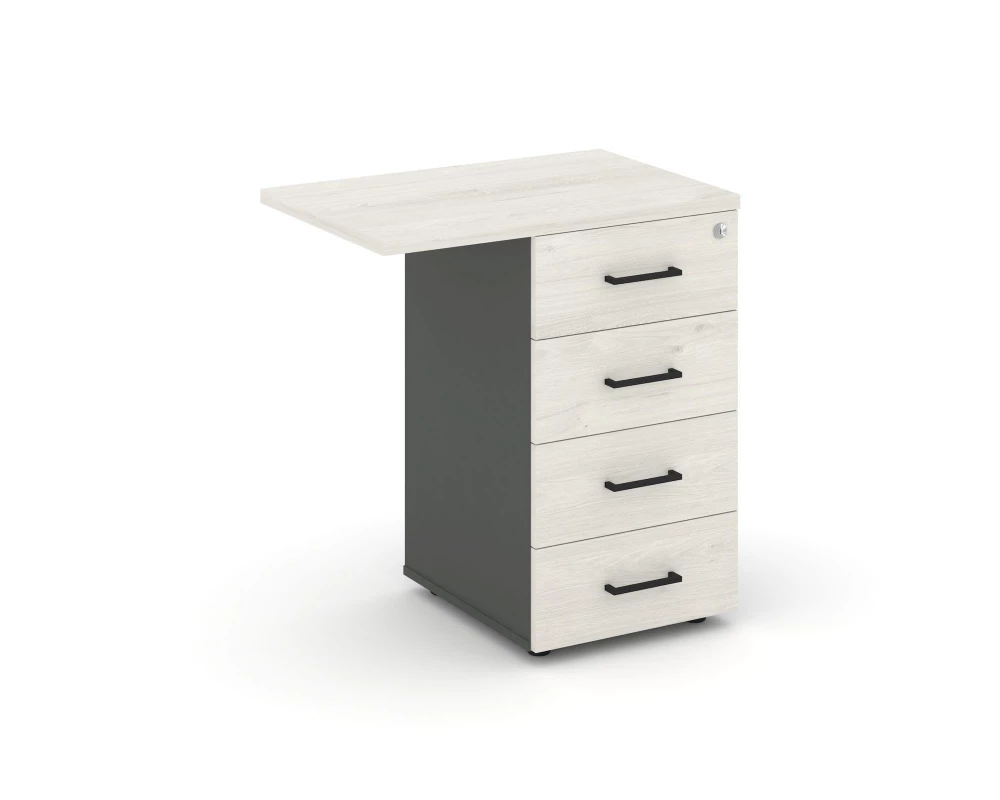 Тумба приставная с ящиками 416/700x460x750 Style Project