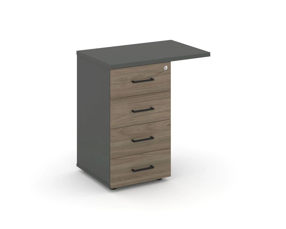 Тумба приставная с ящиками 416/700x460x750 Style Project