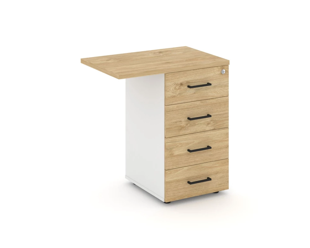 Тумба приставная с ящиками 416/700x460x750 Style Project