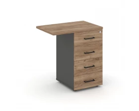 Тумба приставная с ящиками 416/700x460x750 Style Project images