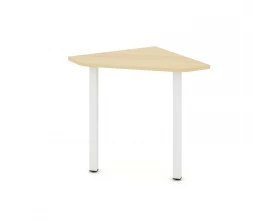 Угловой элемент перег. стола на П-образном каркасе 50 мм 700x700x750 Стайл Проджект / Style Project images