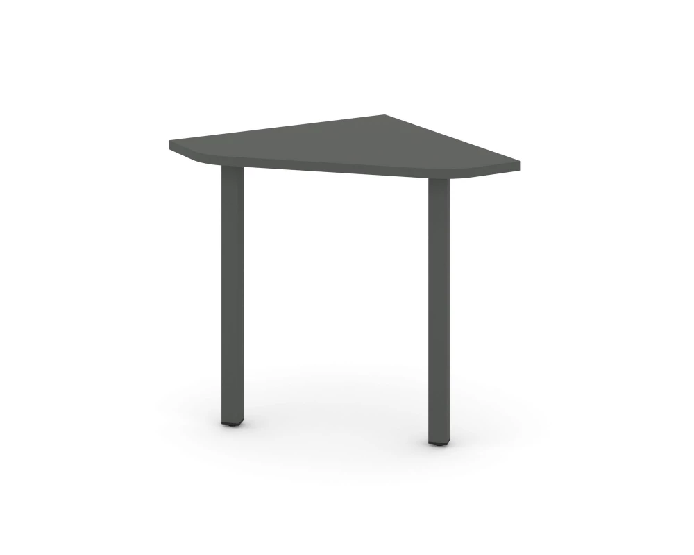 Угловой элемент перег. стола на П-образном каркасе 50 мм 700x700x750 Стайл Проджект / Style Project