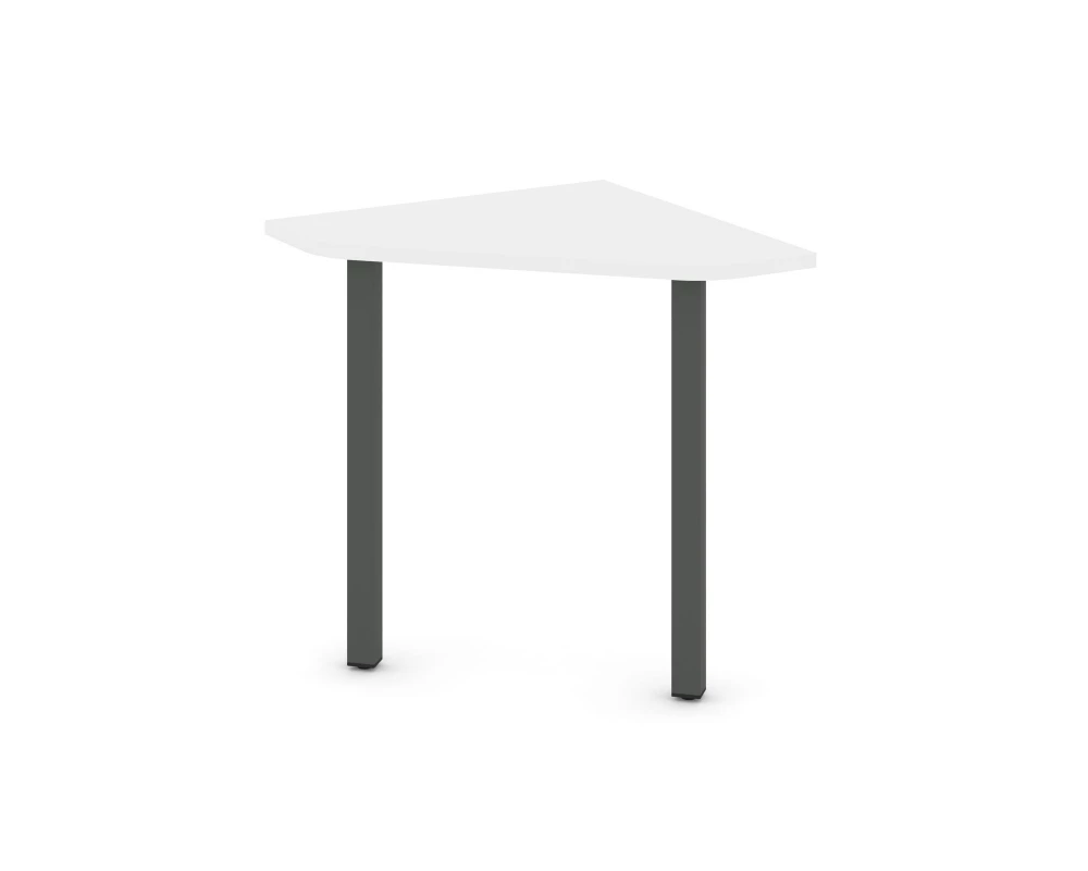 Угловой элемент перег. стола на П-образном каркасе 50 мм 700x700x750 Стайл Проджект / Style Project