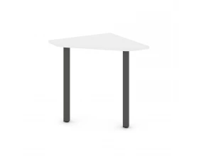 Угловой элемент перег. стола на П-образном каркасе 50 мм 700x700x750 Стайл Проджект / Style Project images