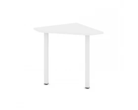 Угловой элемент перег. стола на П-образном каркасе 50 мм 700x700x750 Стайл Проджект / Style Project images