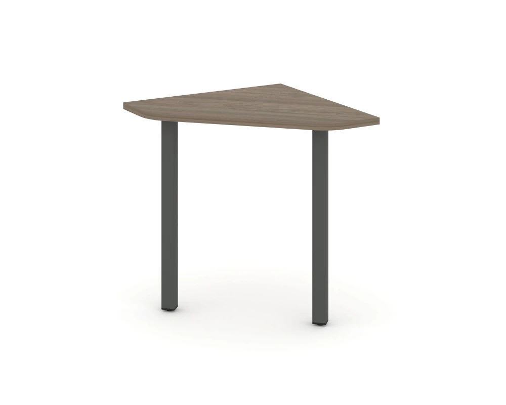 Угловой элемент перег. стола на П-образном каркасе 50 мм 700x700x750 Стайл Проджект / Style Project