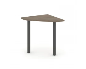 Угловой элемент перег. стола на П-образном каркасе 50 мм 700x700x750 Стайл Проджект / Style Project images