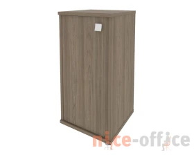 Шкаф низкий узкий 1 низкая дверь ЛДСП левый 412x410x828 Стайл Систем / Style System images