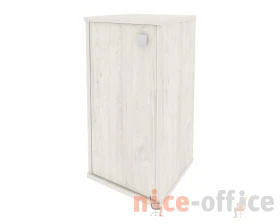 Шкаф низкий узкий 1 низкая дверь ЛДСП левый 412x410x828 Стайл Систем / Style System images