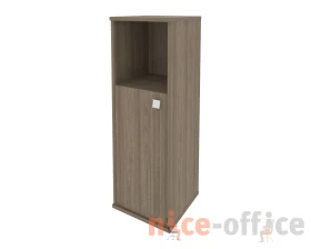 Шкаф средний узкий 1 низкая дверь ЛДСП левый 412x410x1215 Стайл Систем / Style System images