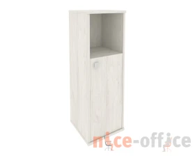 Шкаф средний узкий 1 низкая дверь ЛДСП правый 412x410x1215 Стайл Систем / Style System images