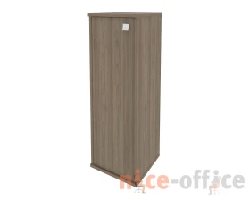 Шкаф средний узкий 1 средняя дверь ЛДСП левый 412x410x1215 Стайл Систем / Style System images