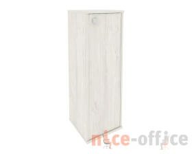 Шкаф средний узкий 1 средняя дверь ЛДСП правый 412x410x1215 Стайл Систем / Style System images