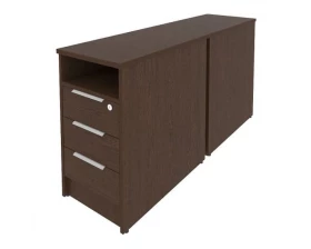 Тумба приставная двойная (может являться опорным элементом) 41,2x147,5x75 Metal System images