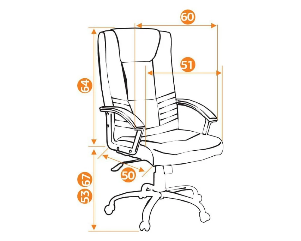 Кресло MAXIMA Chrome