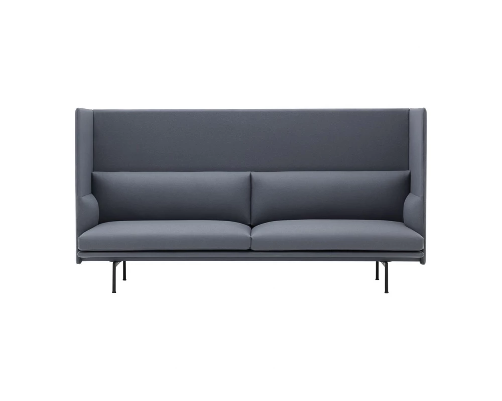 Диван трехместный с высокой спинкой Pratt