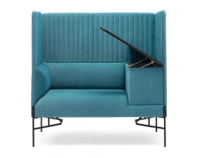 Кресло со столиком слева с высокой спинкой Toscana images