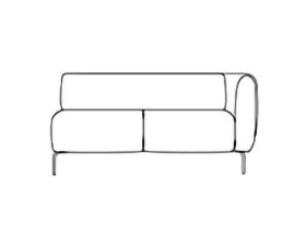 Модуль двухместный п/л слева Fold images