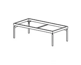 Рама модульного дивана двухместная Toronto images