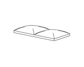 Сиденье модульного дивана двухместное Toronto images