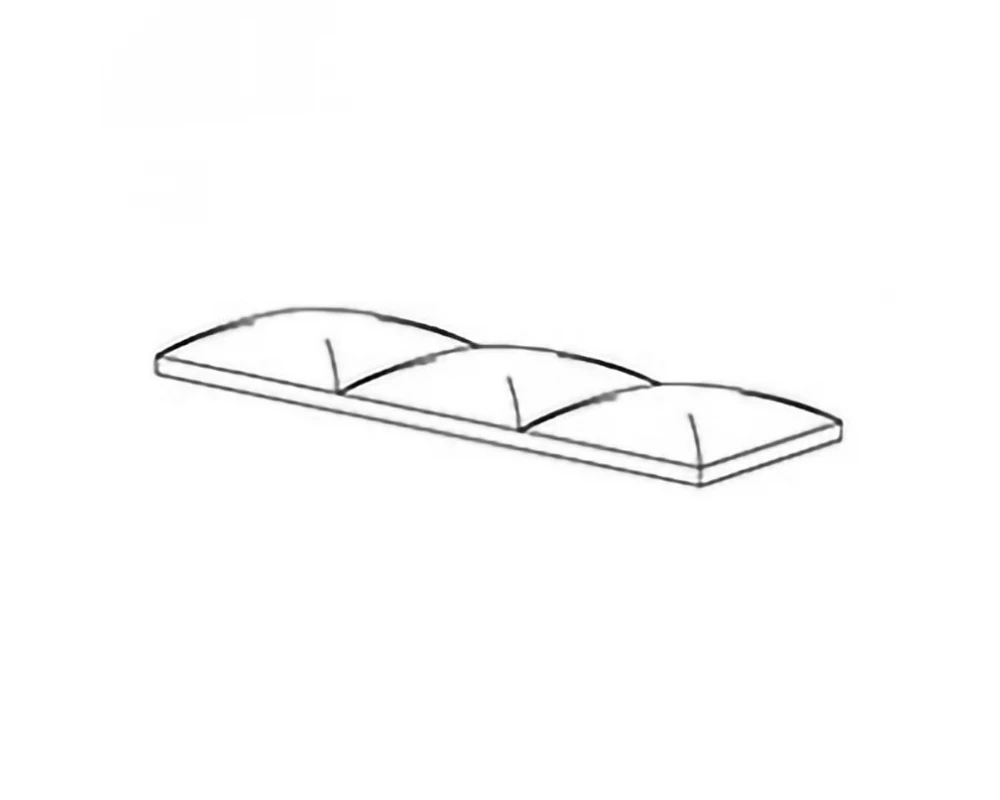 Сиденье модульного дивана трехместное Toronto