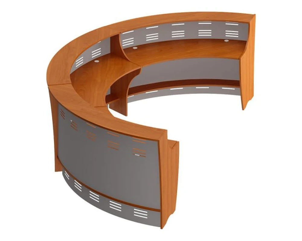 Вариант компоновки N 1 Три модуля 60 грд изогнутых наружу Formula