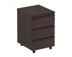 Тумба выкатная 3 ящичная с центральным замком МК 213 ДА Mark images
