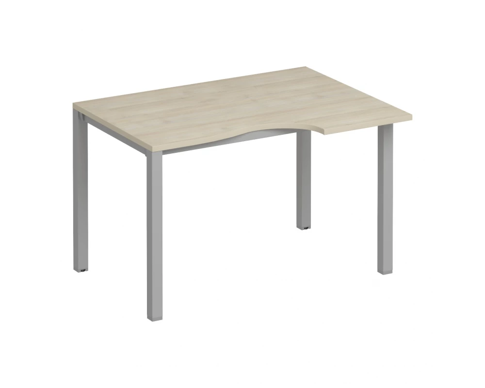 Стол эргономичный правый на металлокаркасе 140 Комфорт КФ